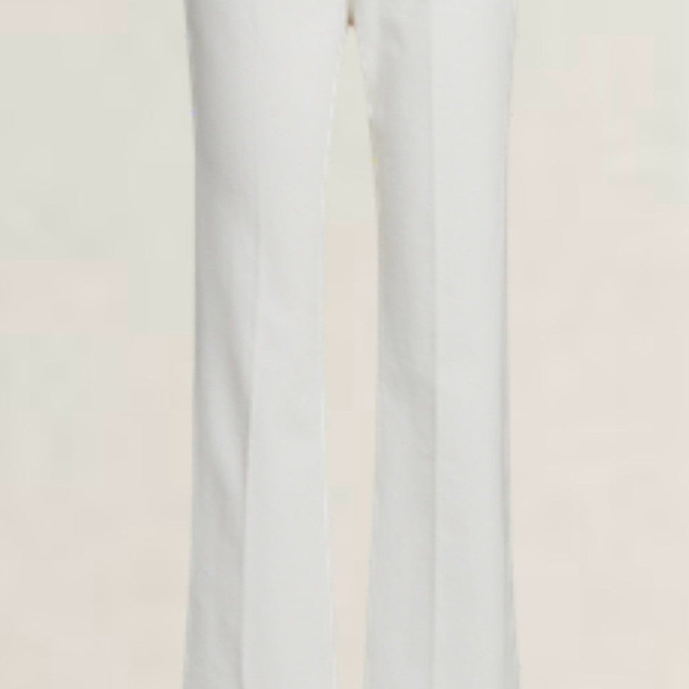 Ralph Lauren Purple Label women's Kaida Relaxed Bootcut Jean made in Italy